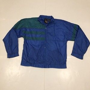 Vintage USA Olympics Windbreaker Blue Track Suit JCPenney Exclusive Men Medium